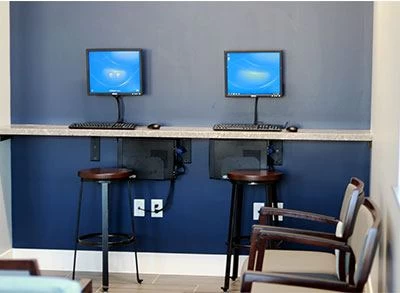 Waiting Room Computer Bar